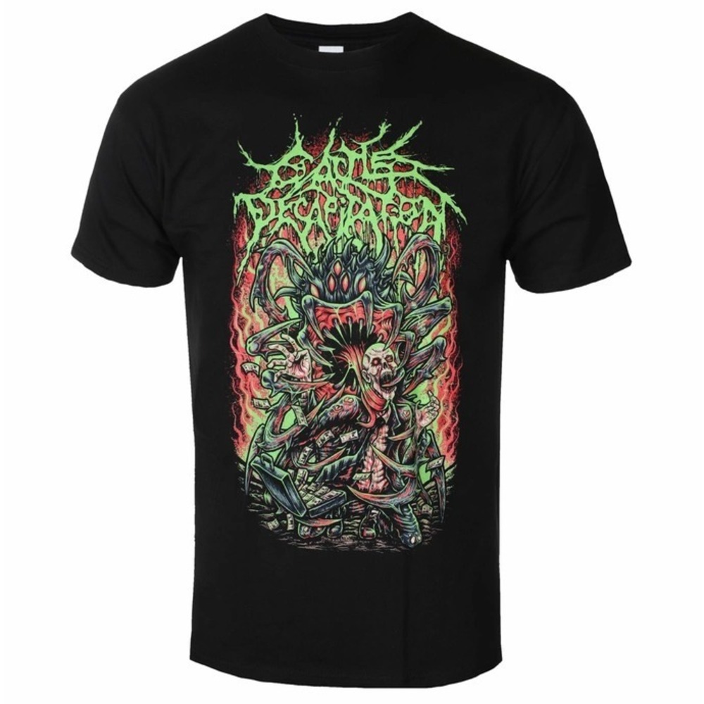 Cattle Decapitation  Lost Profits  Black  Unisex Tee Shirt